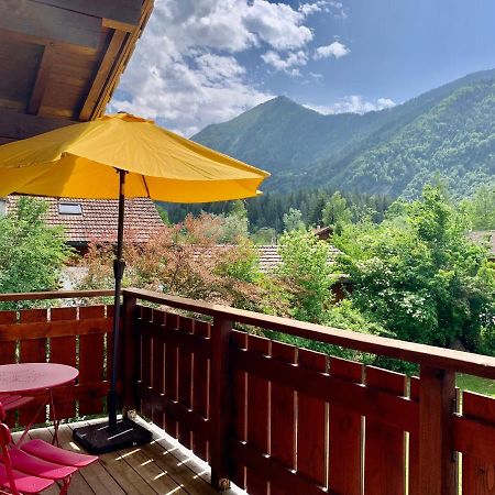 Appartement Avec Jacuzzi Dans Chalet Prive, Grande Terrasse, Parking Gratuit Ле-Уш Екстер'єр фото